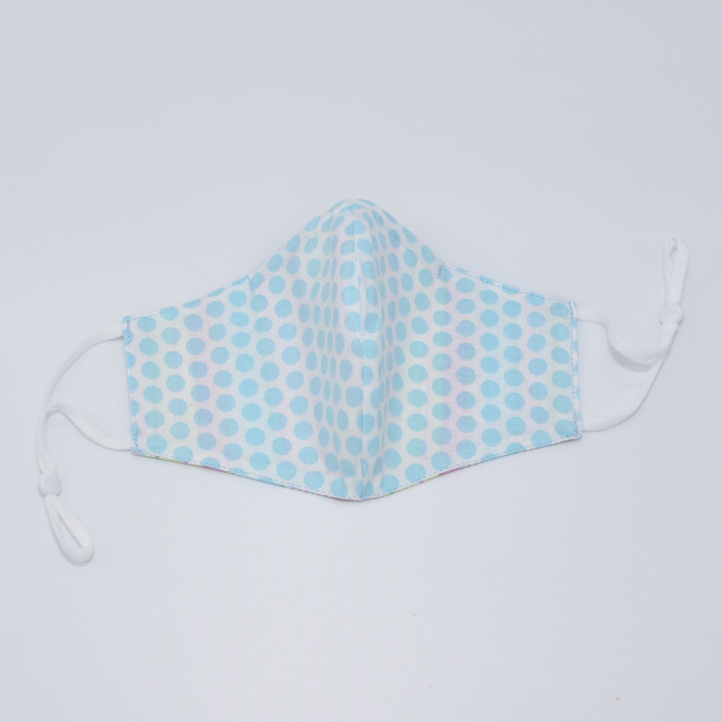 Pastel Stripes Print Reversible Face Mask