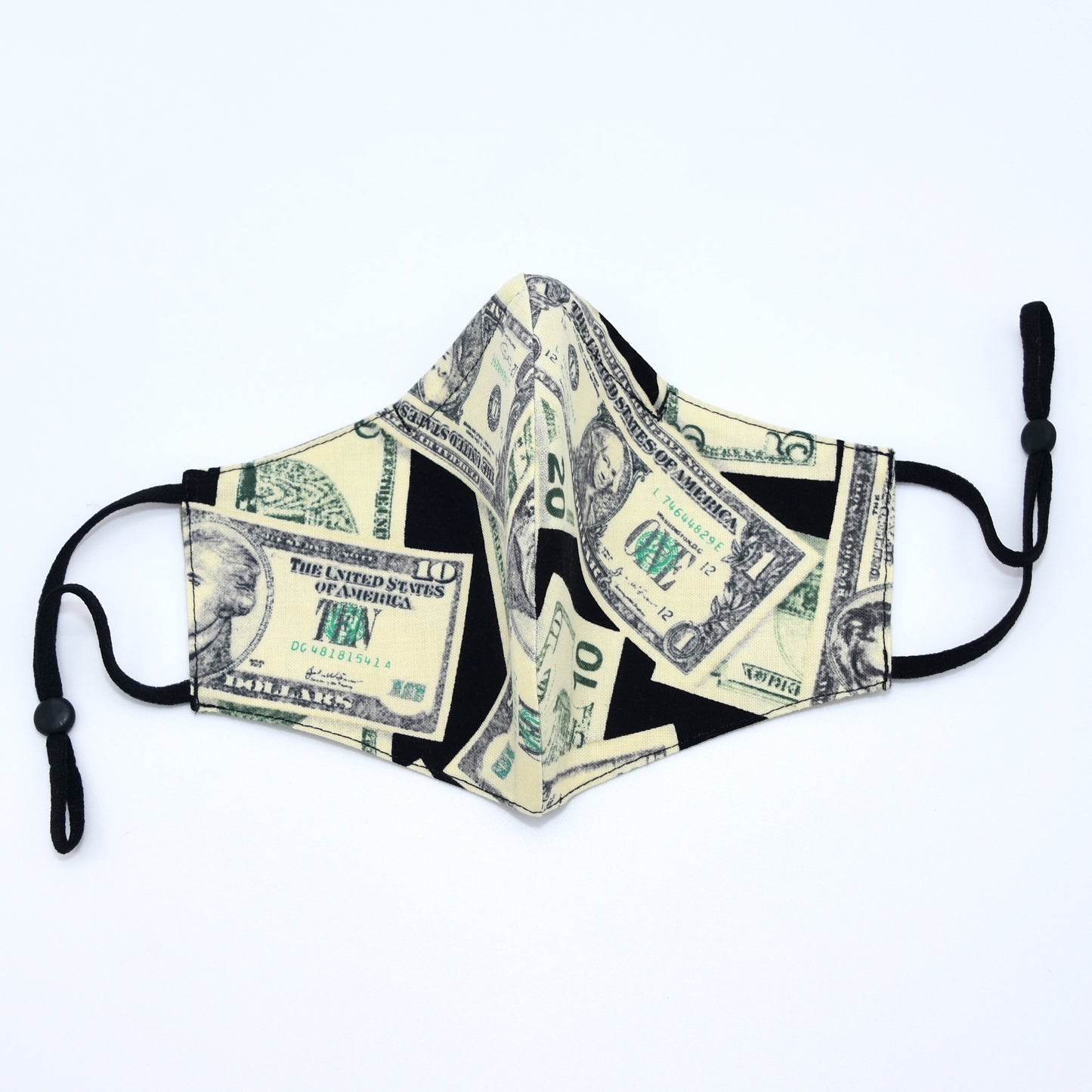 Dollar Bills Print Reversible Face Mask