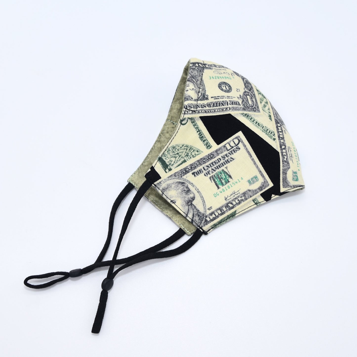Dollar Bills Print Reversible Face Mask