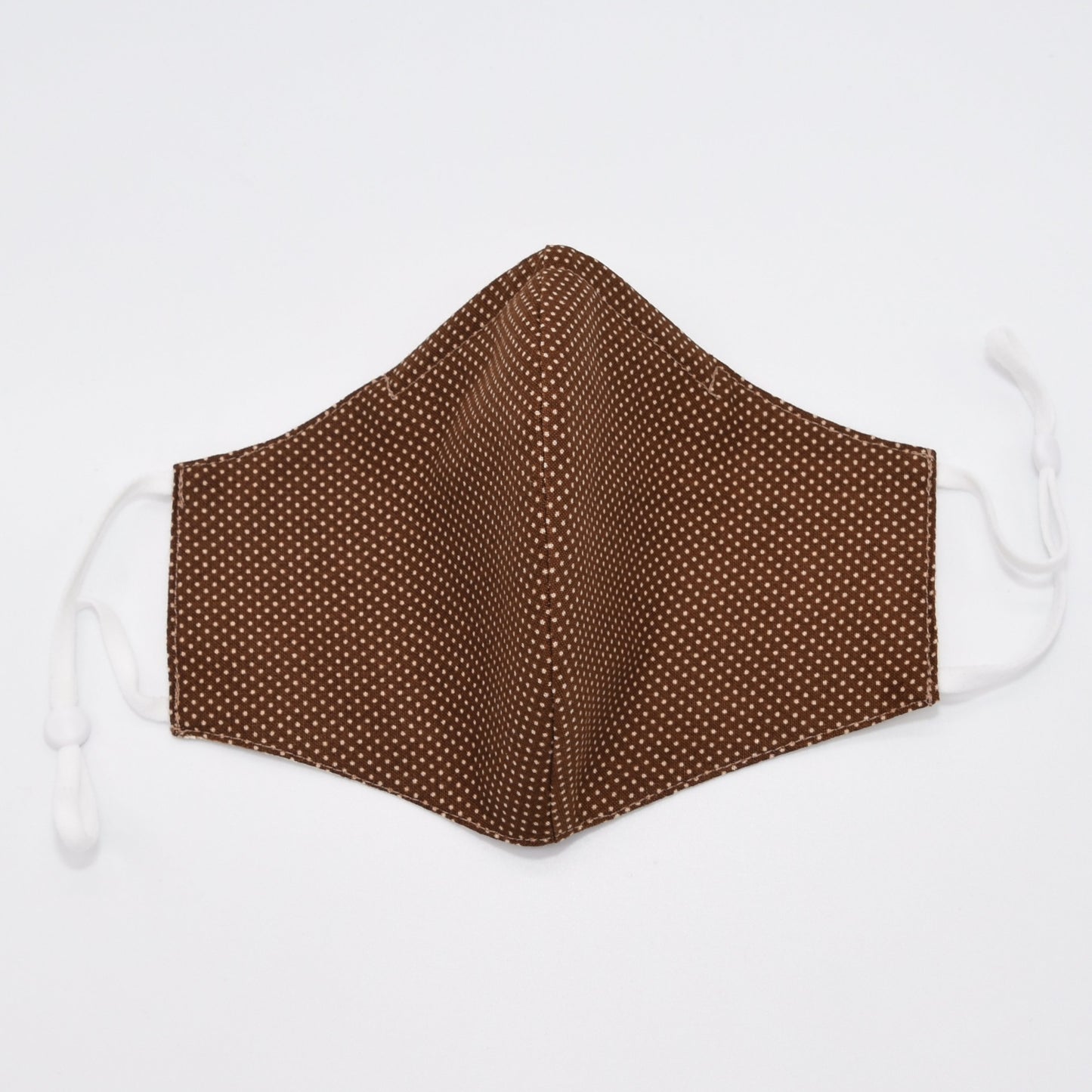 Vintage Scissors Print and Polka Dots Reversible Face Mask