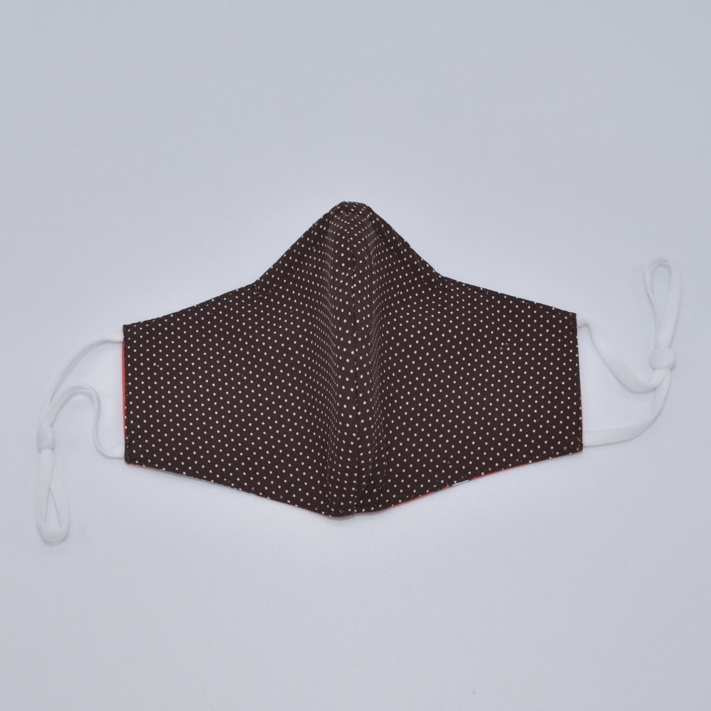 Coffee and Bagels Print Reversible Face Mask