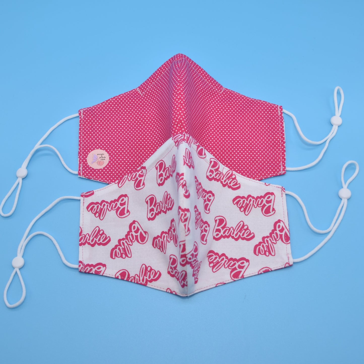 Barbie Print Reversible Face Mask