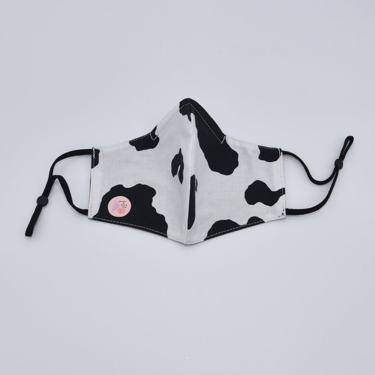 Cow Print Reversible Face Mask