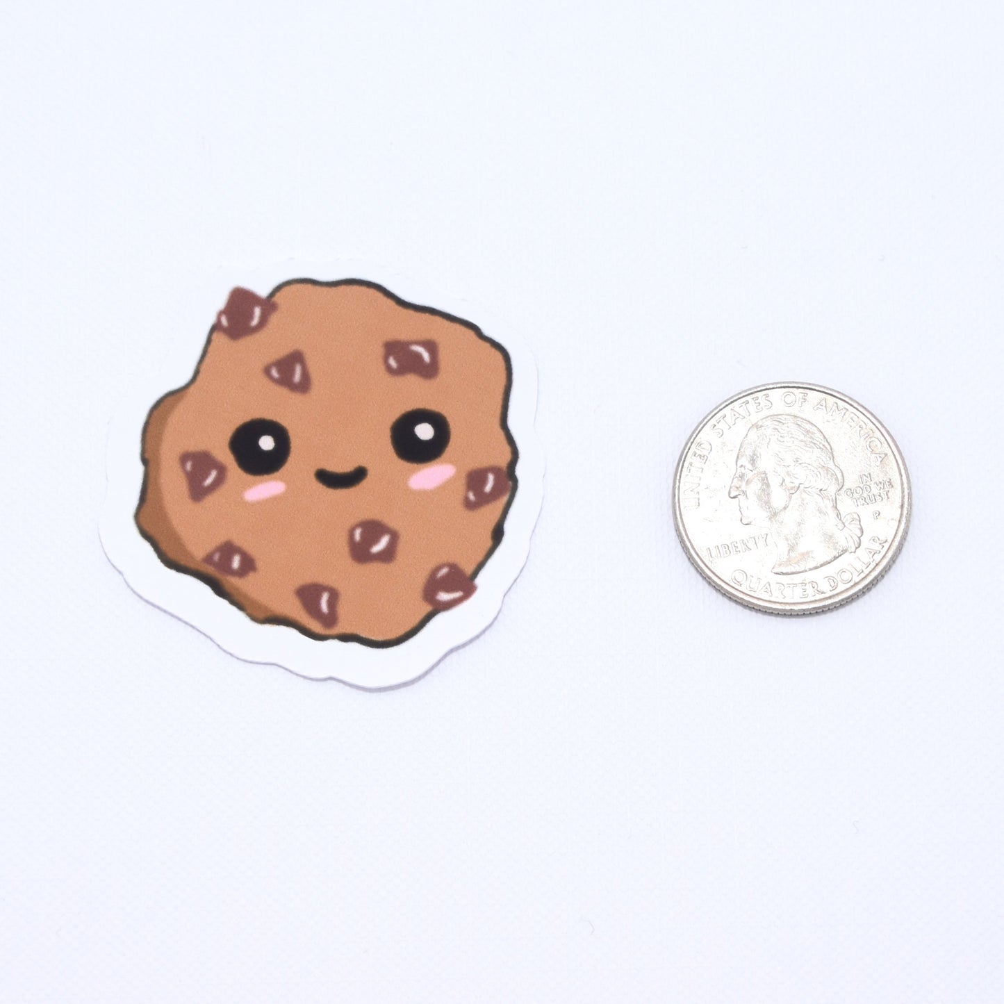 Cute Chocolate Chip Cookie Sticker